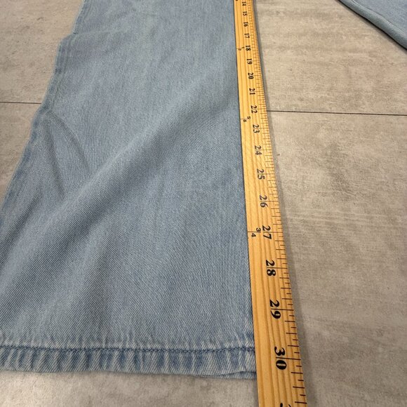 UNIQLO women’s Drapey Denim  pants- M - Picture 3 of 10